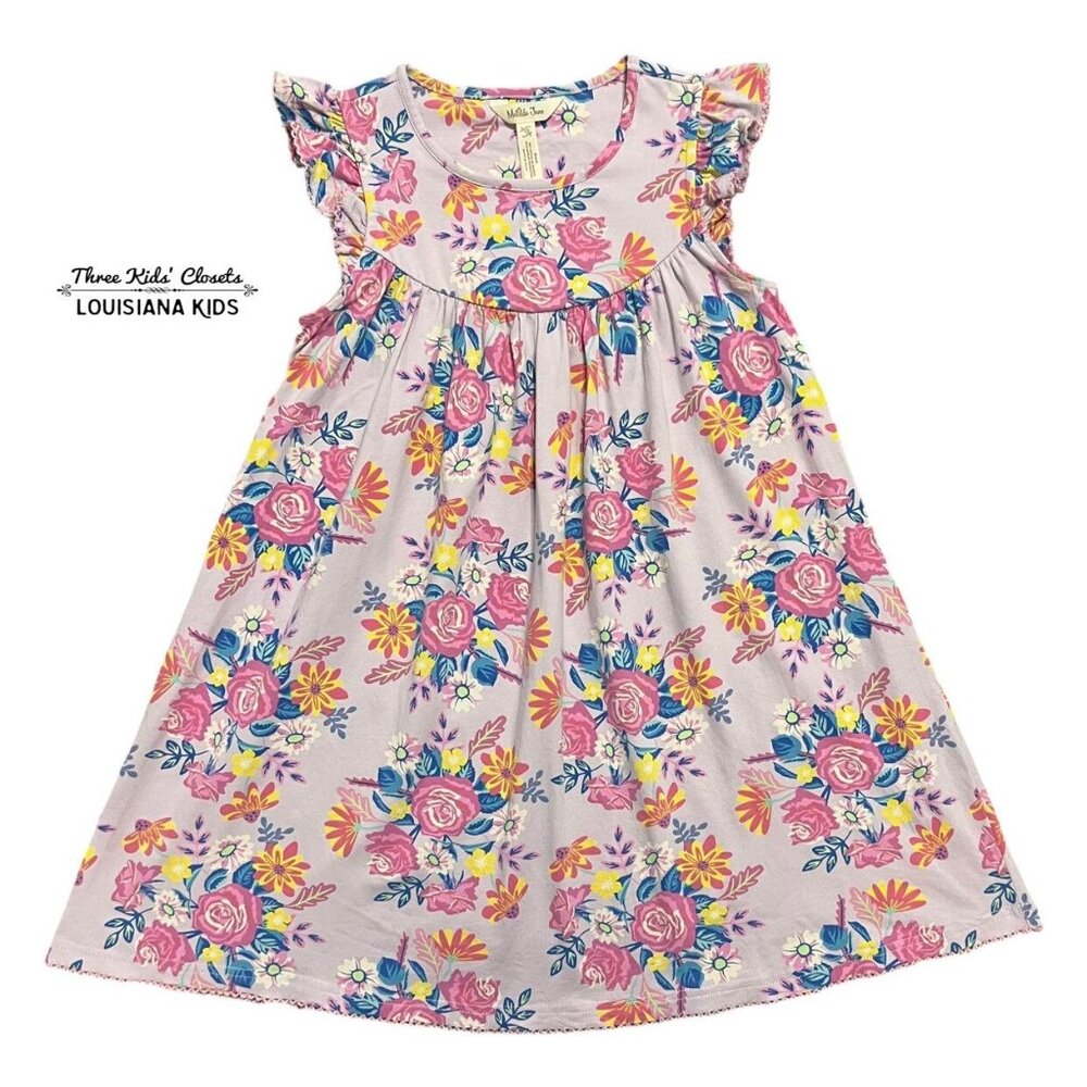 Matilda Jane 10Y Turning Purple Floral Dress